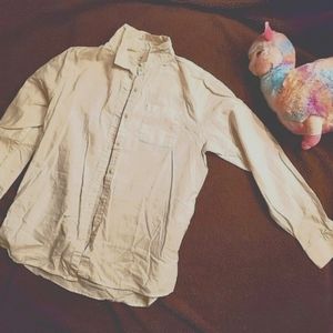 Giordano button-down shirt - white L